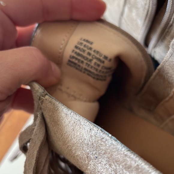 Beige fridge booties - Picture 3 of 3